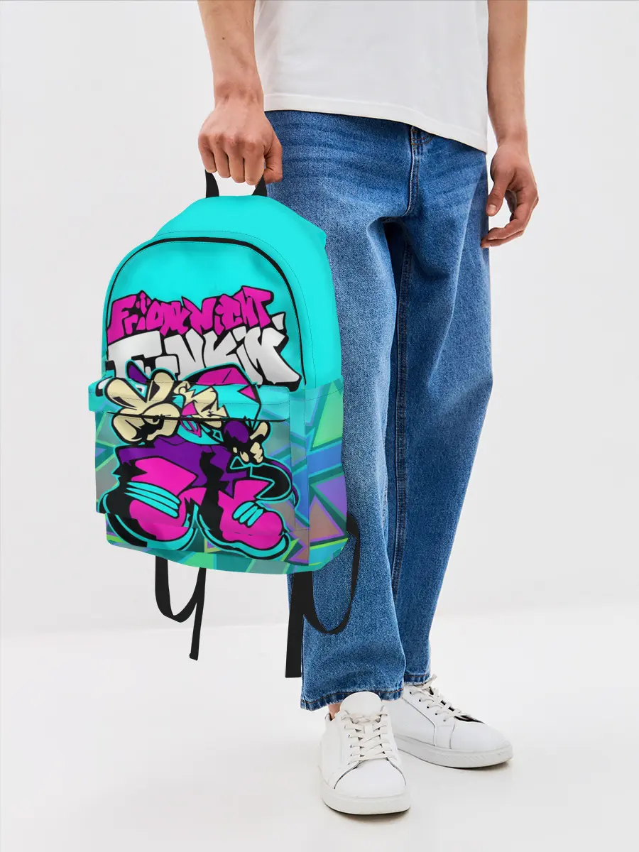 Рюкзак джинсовый / FRIDAY NIGHT FUNKIN / АКВАНЕОН