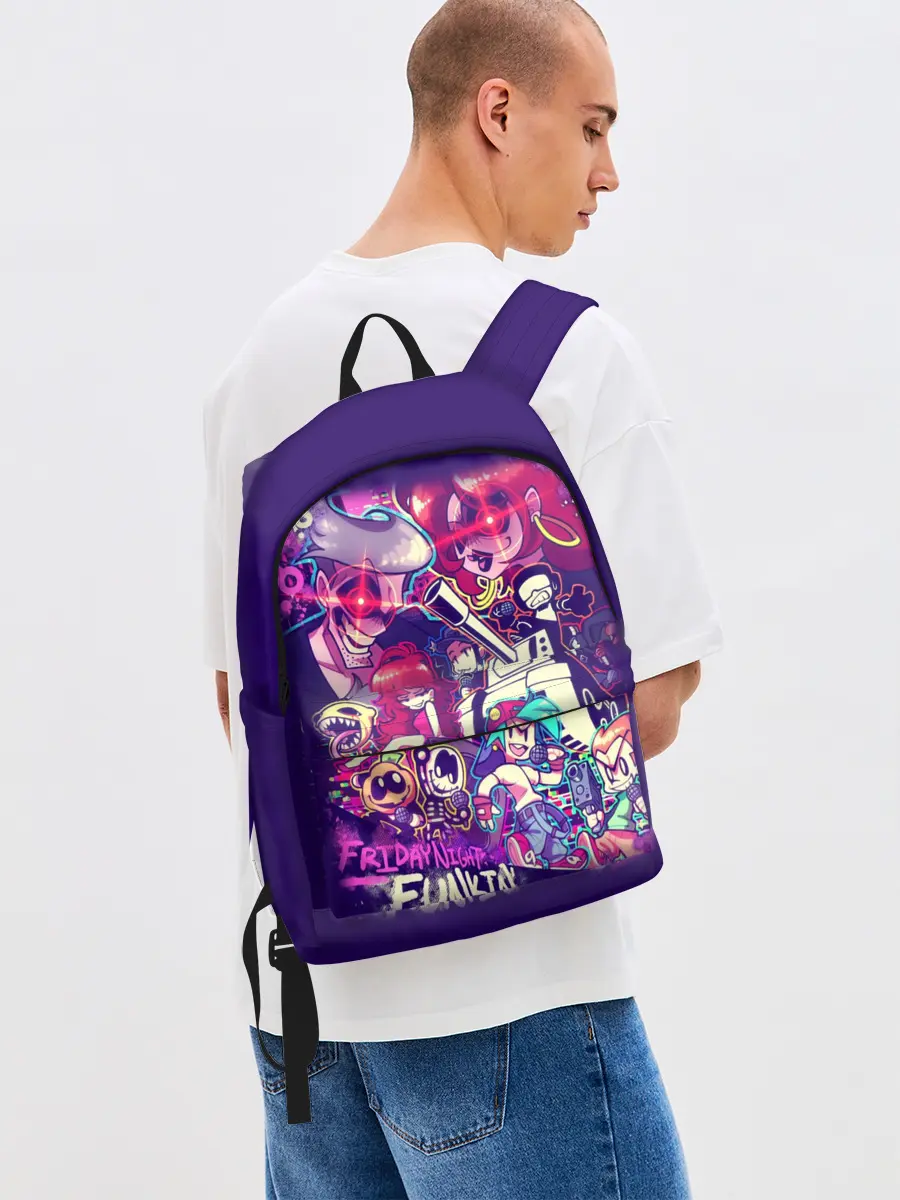 Рюкзак джинсовый / ПЕРСОНАЖИ FNF