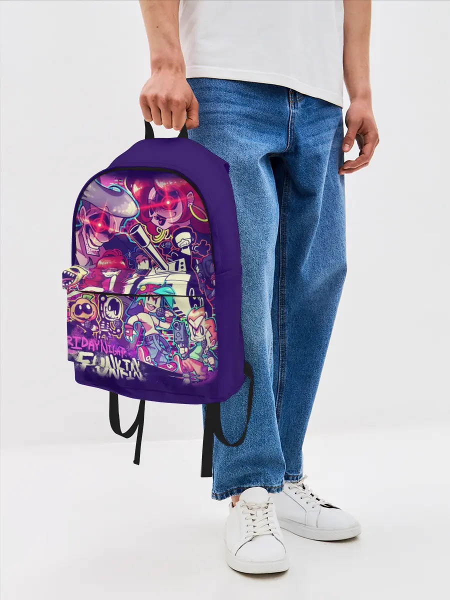 Рюкзак джинсовый / ПЕРСОНАЖИ FNF