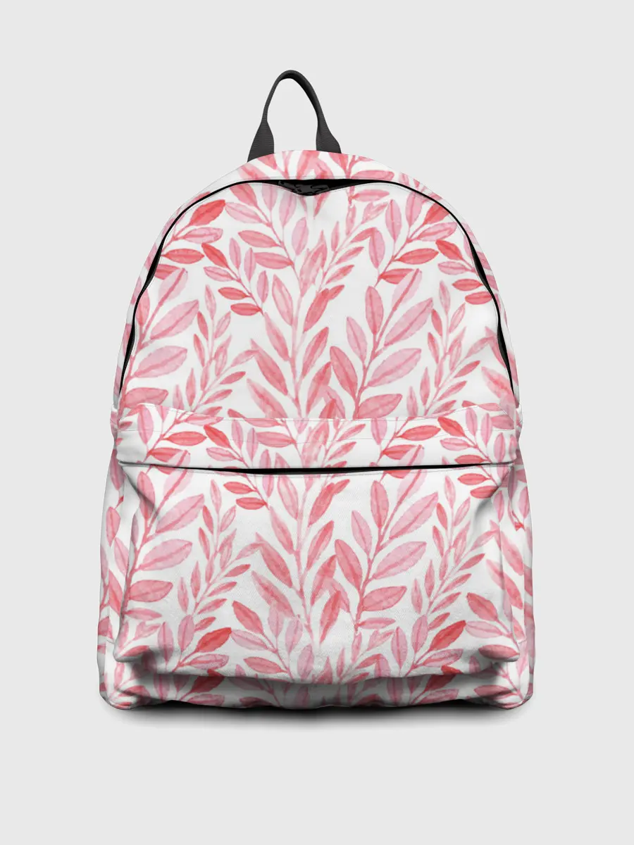 Рюкзак джинсовый / Пастельные растения