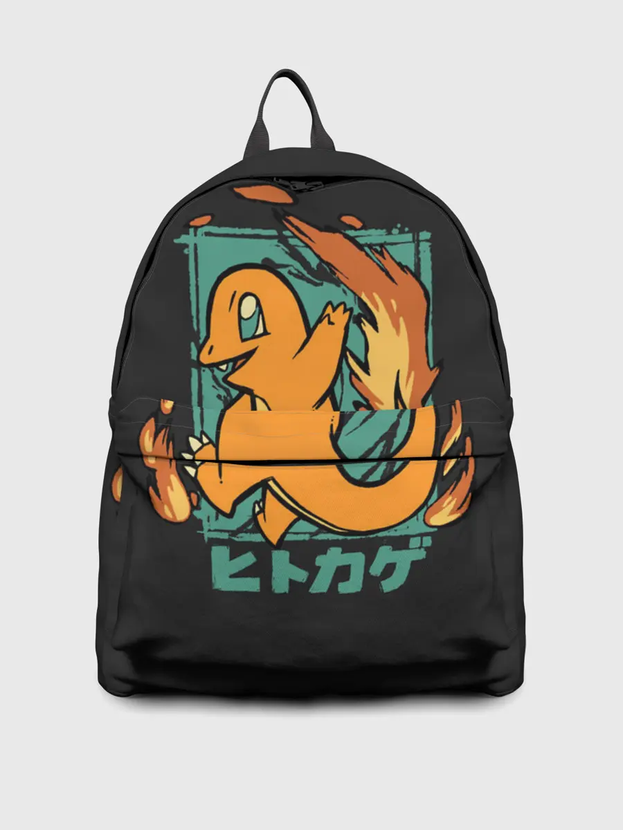 Рюкзак джинсовый / Огонь Чермандера