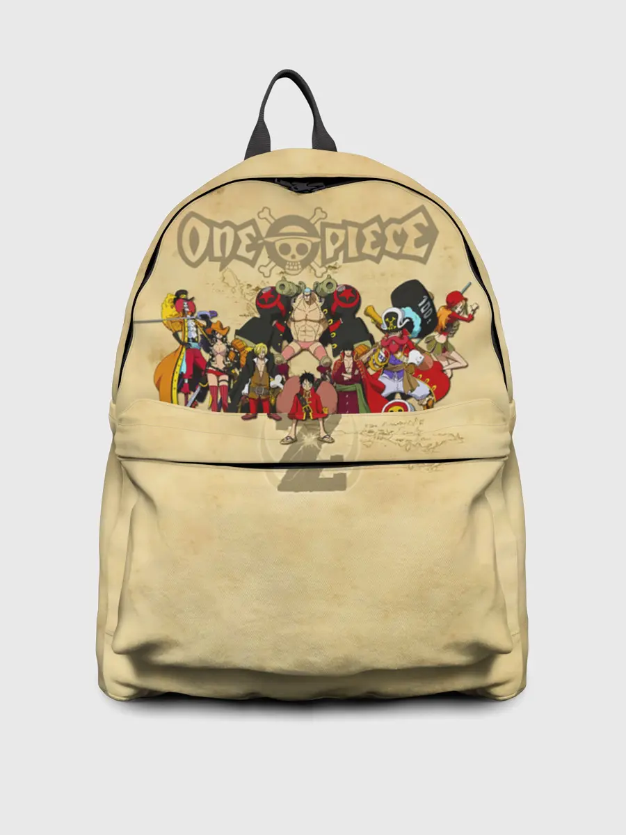 Рюкзак джинсовый / One Piece. Большой куш