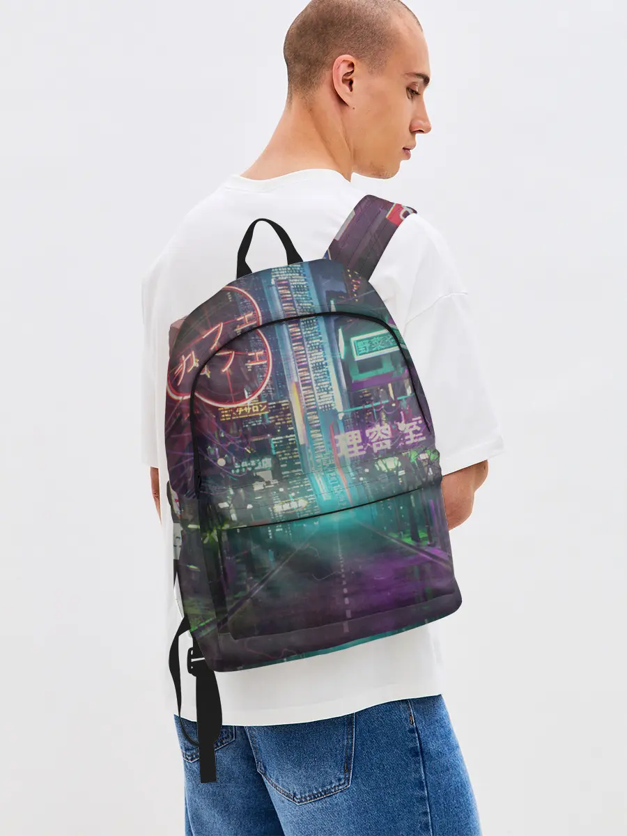 Рюкзак джинсовый / Neon Tokyo