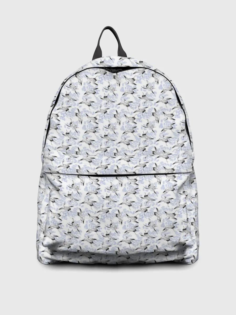 Рюкзак джинсовый / Журавли