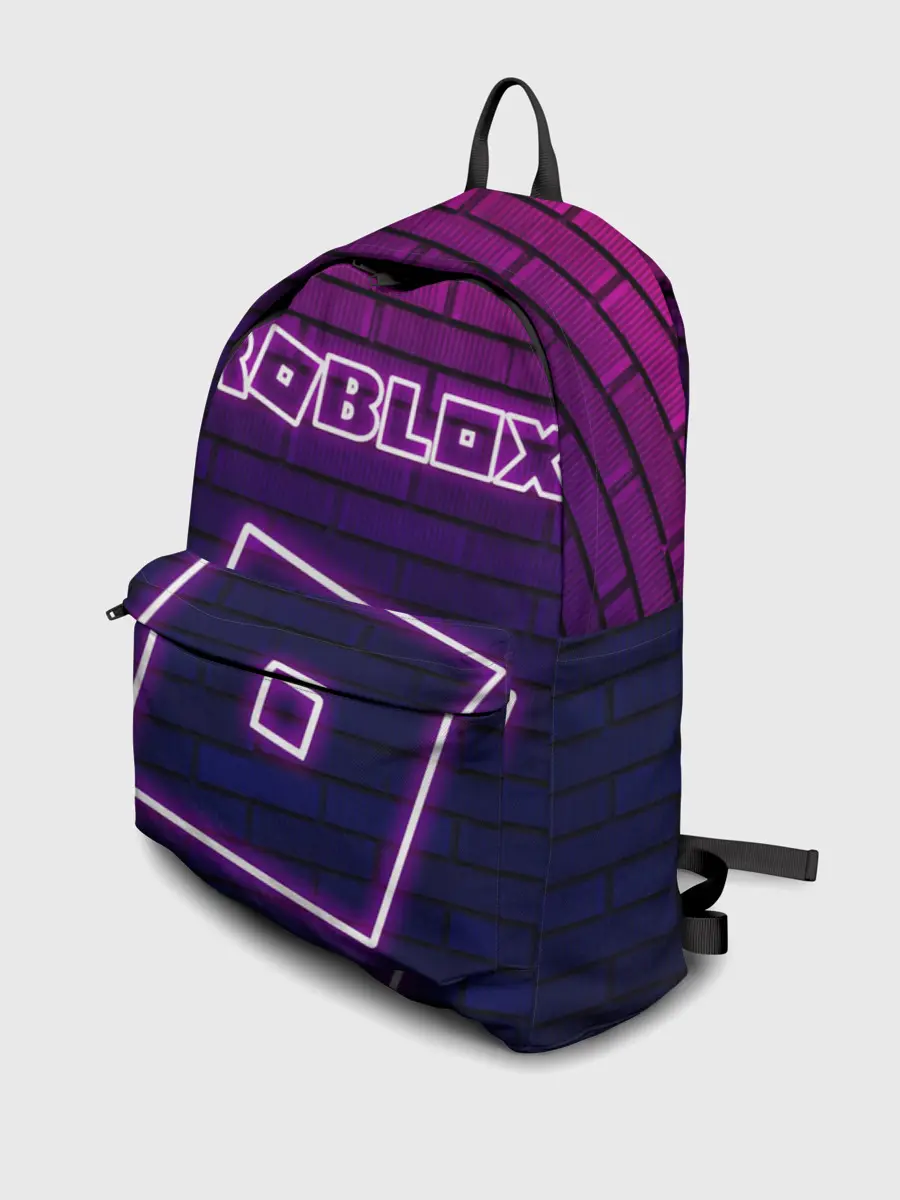 Рюкзак джинсовый / ROBLOX / РОБЛОКС / НЕОН