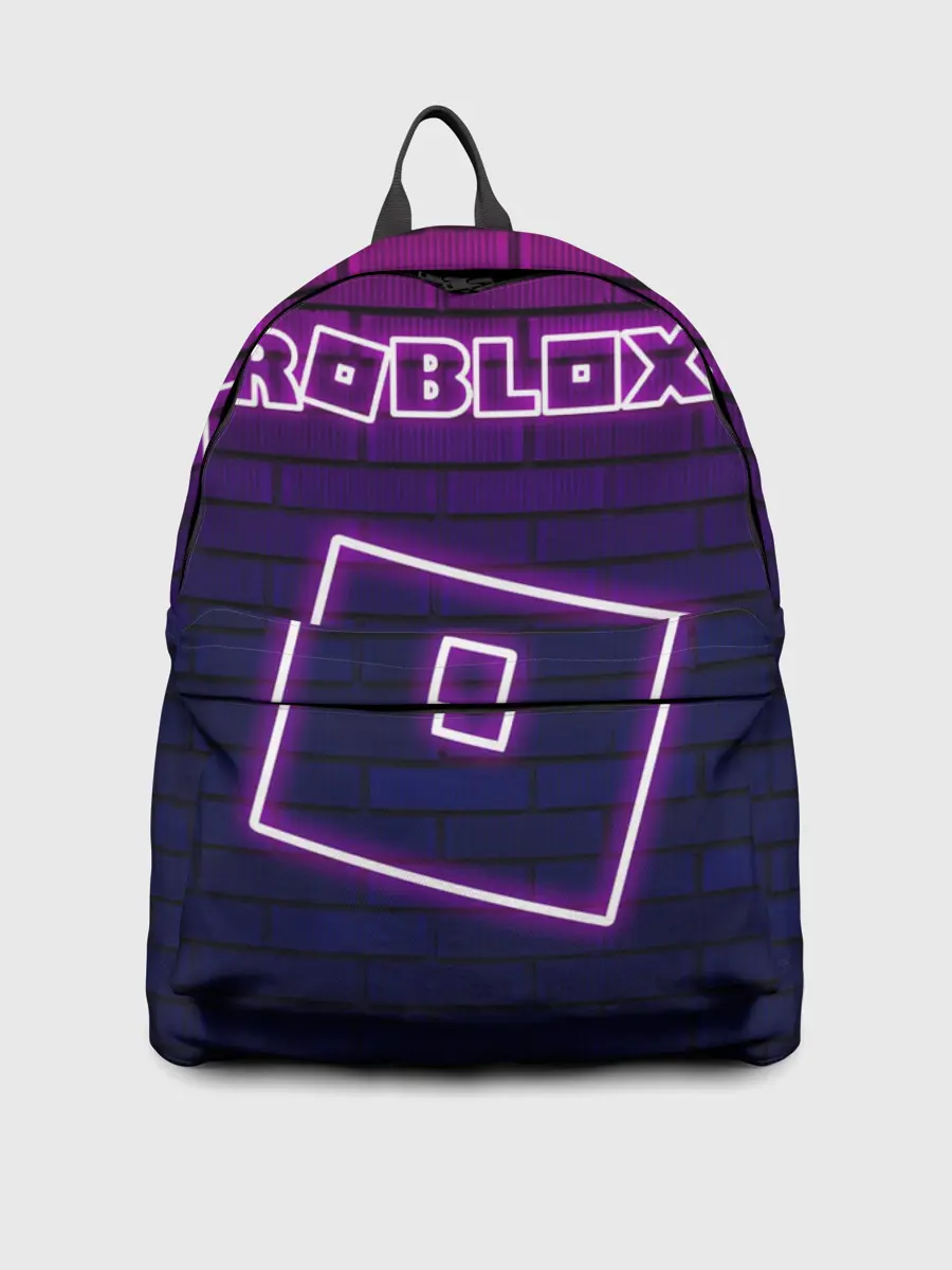 Рюкзак джинсовый / ROBLOX / РОБЛОКС / НЕОН
