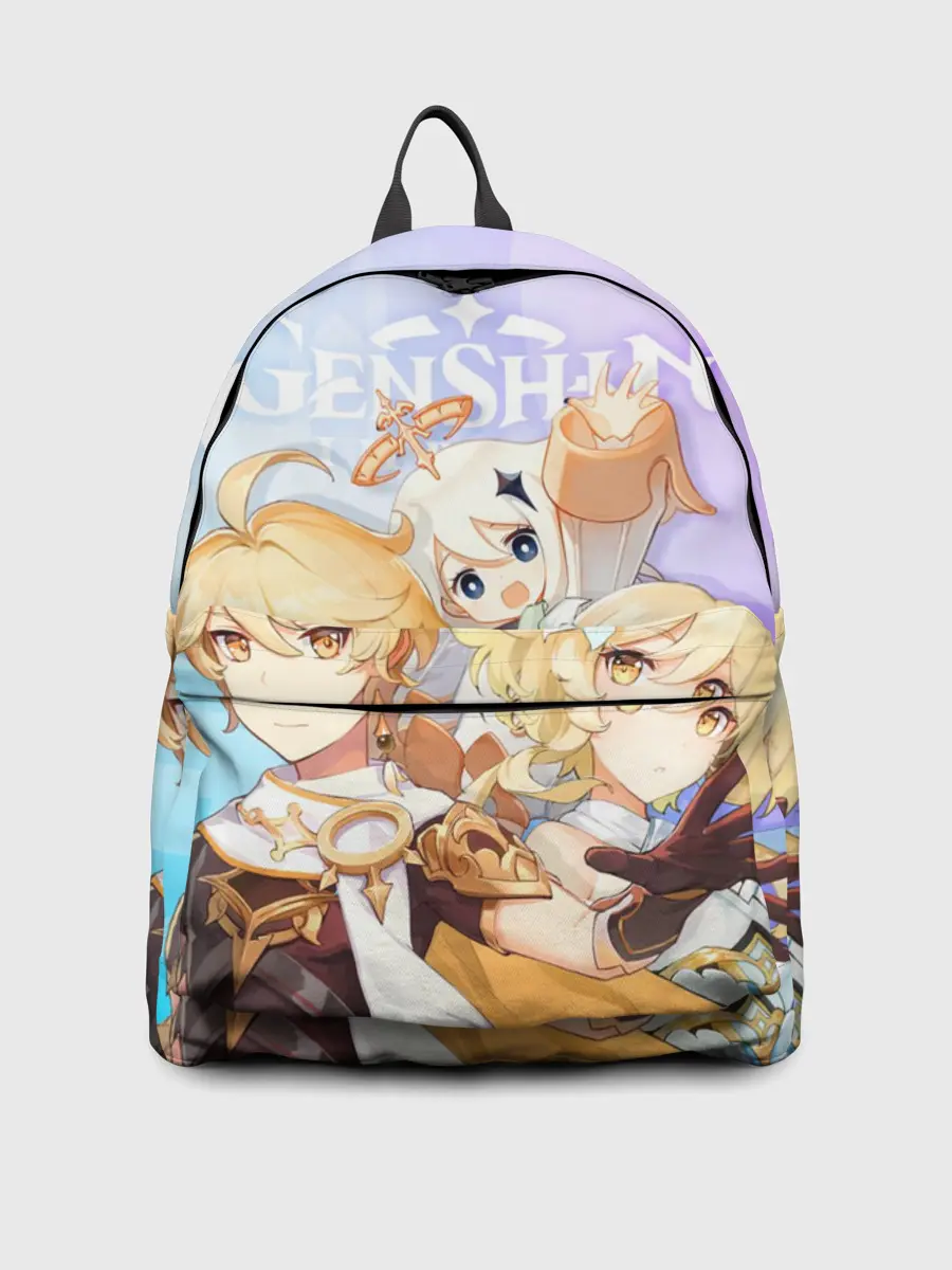 Рюкзак джинсовый / Genshin Impact