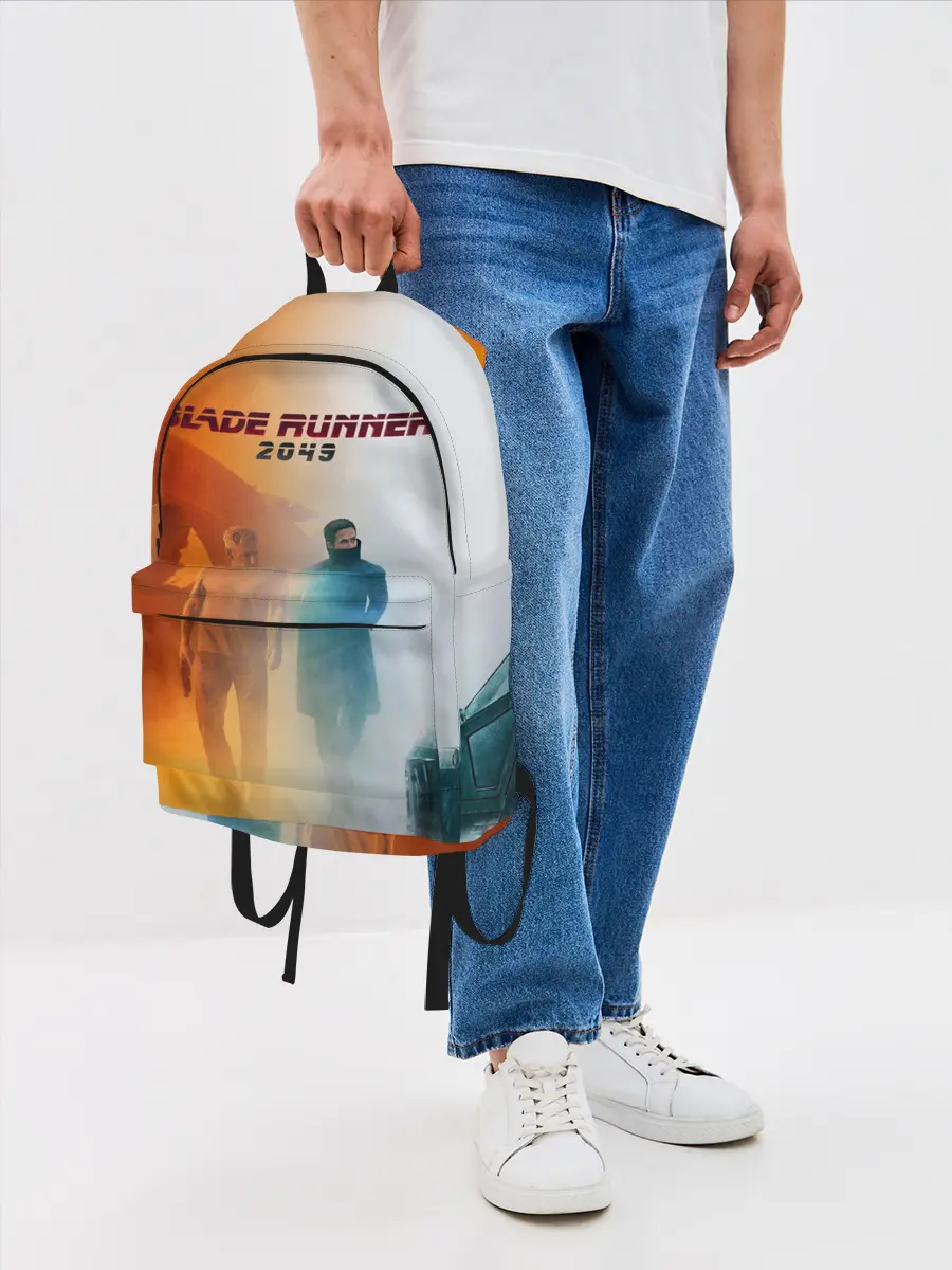Рюкзак джинсовый / Рик Декард и Кей BR2049