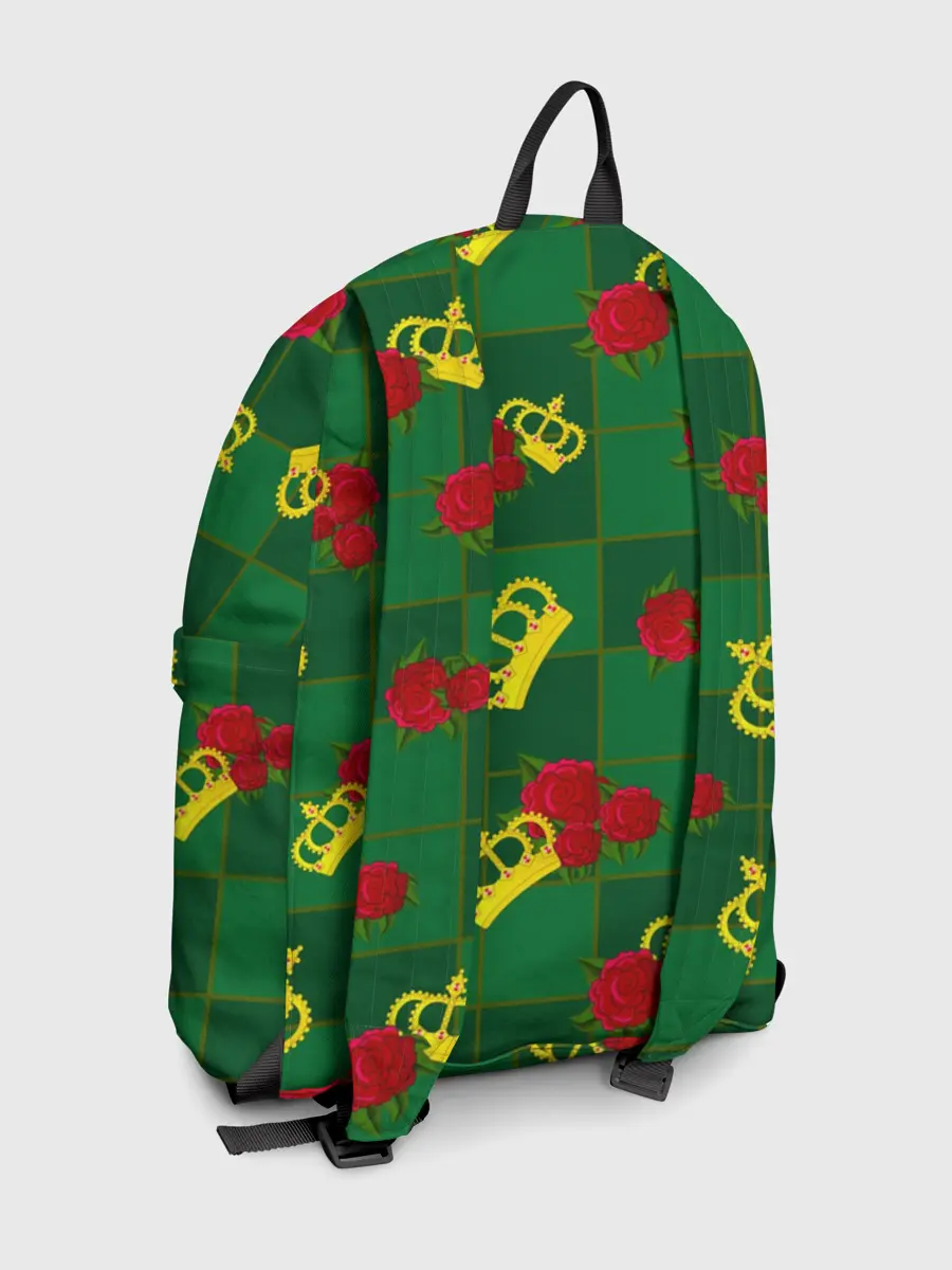 Рюкзак джинсовый / Короны и розы