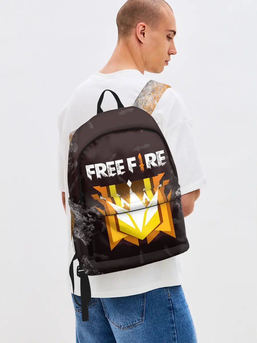 Рюкзак джинсовый / Free Fire | Фри фаер