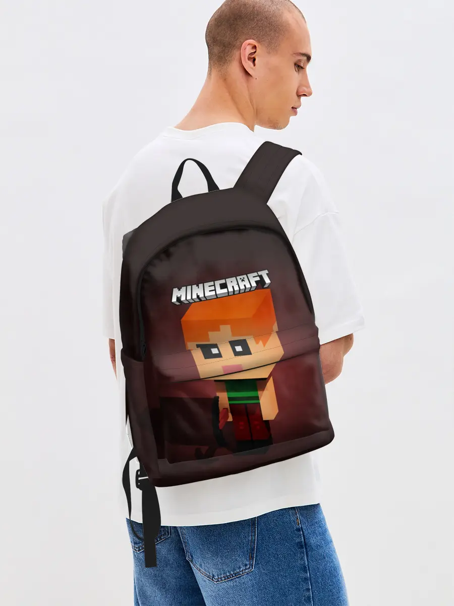 Рюкзак джинсовый / MINECRAFT | МАЙНКРАФТ