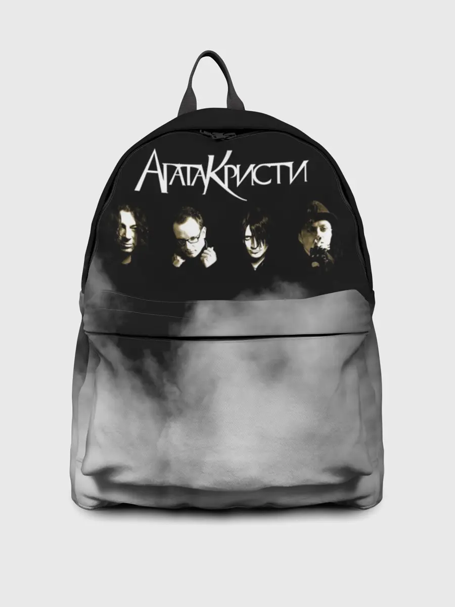 Рюкзак джинсовый / Агата Кристи группа