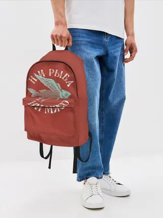 Рюкзак джинсовый / Ни рыба ни мясо