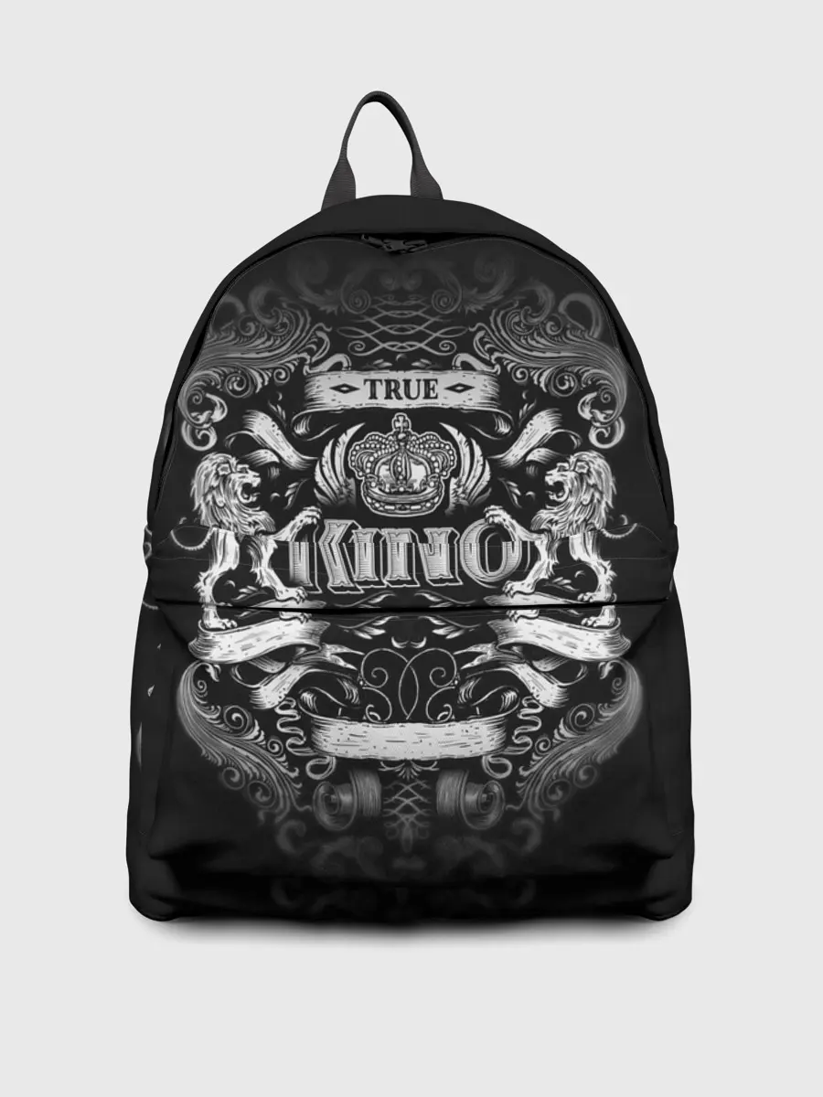 Рюкзак джинсовый / КОРОЛЕВСКИЙ ЧЁРНЫЙ