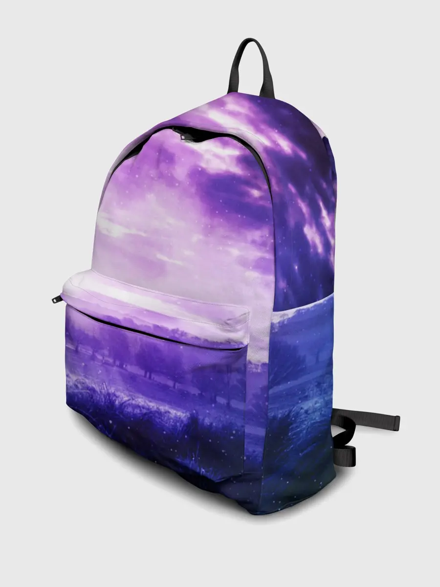 Рюкзак джинсовый / ФИОЛЕТОВЫЙ РАЙ