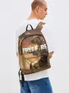Рюкзак джинсовый / FREE FIRE