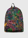 Рюкзак джинсовый / Кислотные узоры психоделика