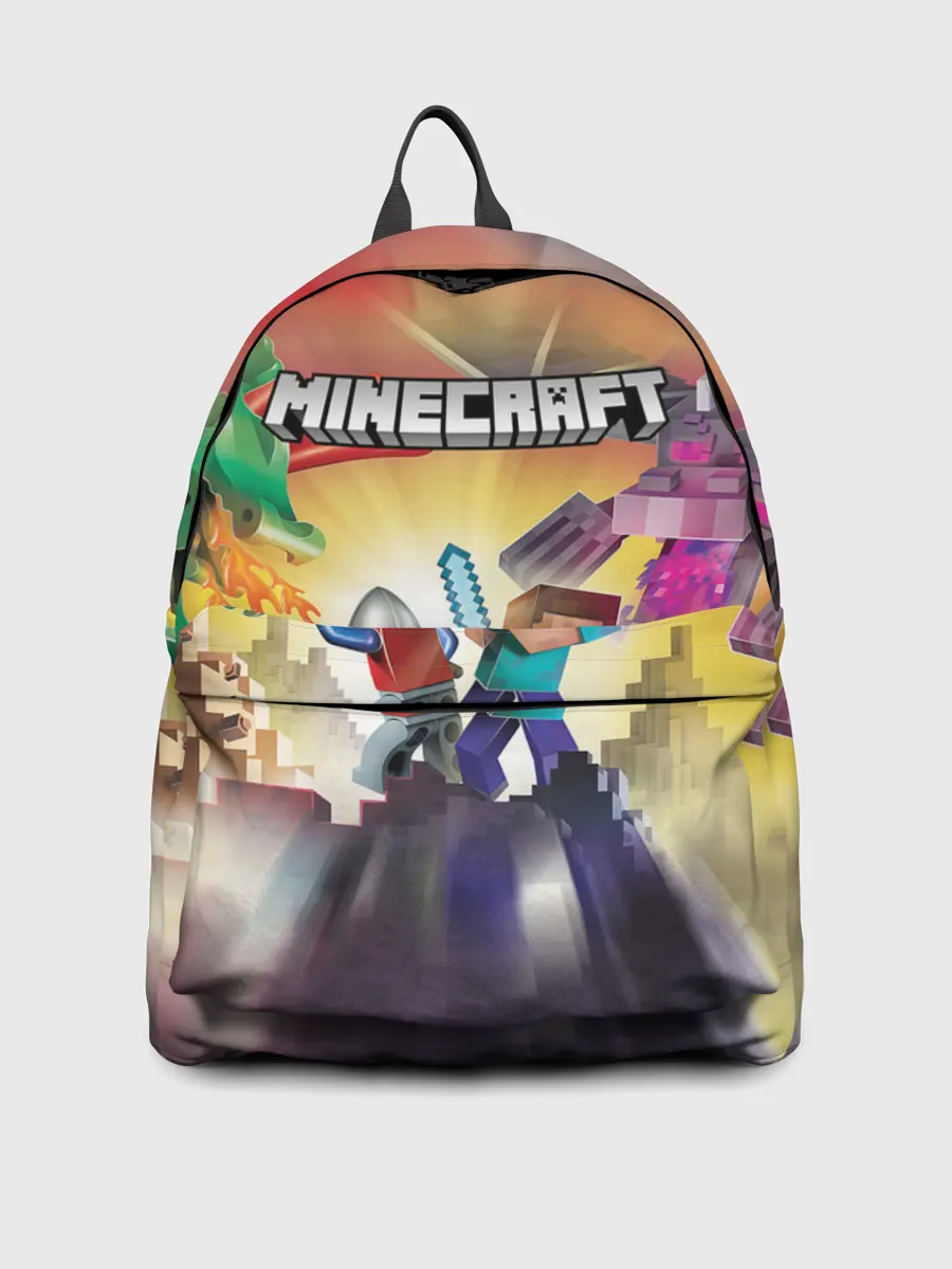 Рюкзак джинсовый / MINECRAFT | МАЙНКРАФТ