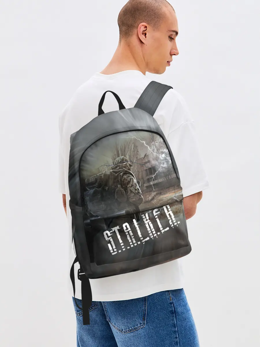 Рюкзак джинсовый / Отчуждение | S.T.A.L.K.E.R.
