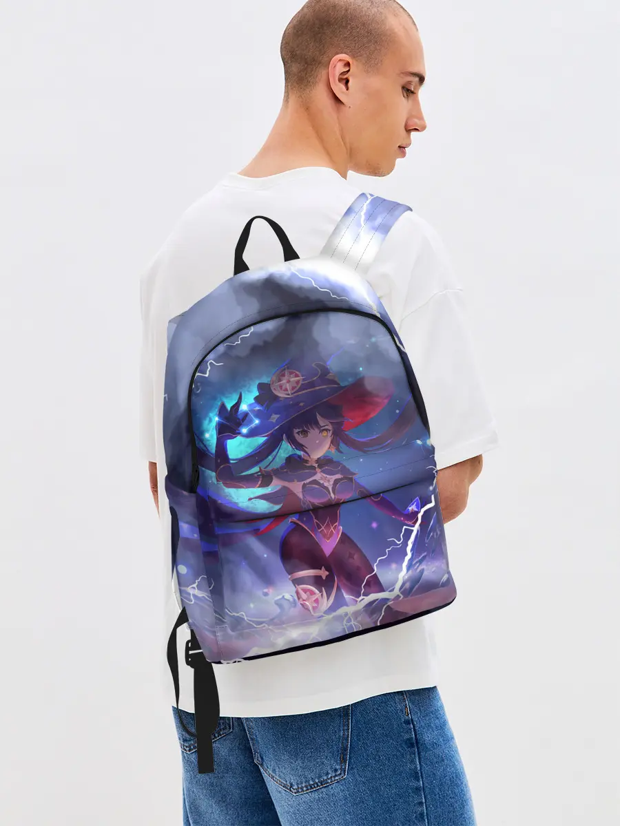 Рюкзак джинсовый / Genshin Impact | Геншин Импакт