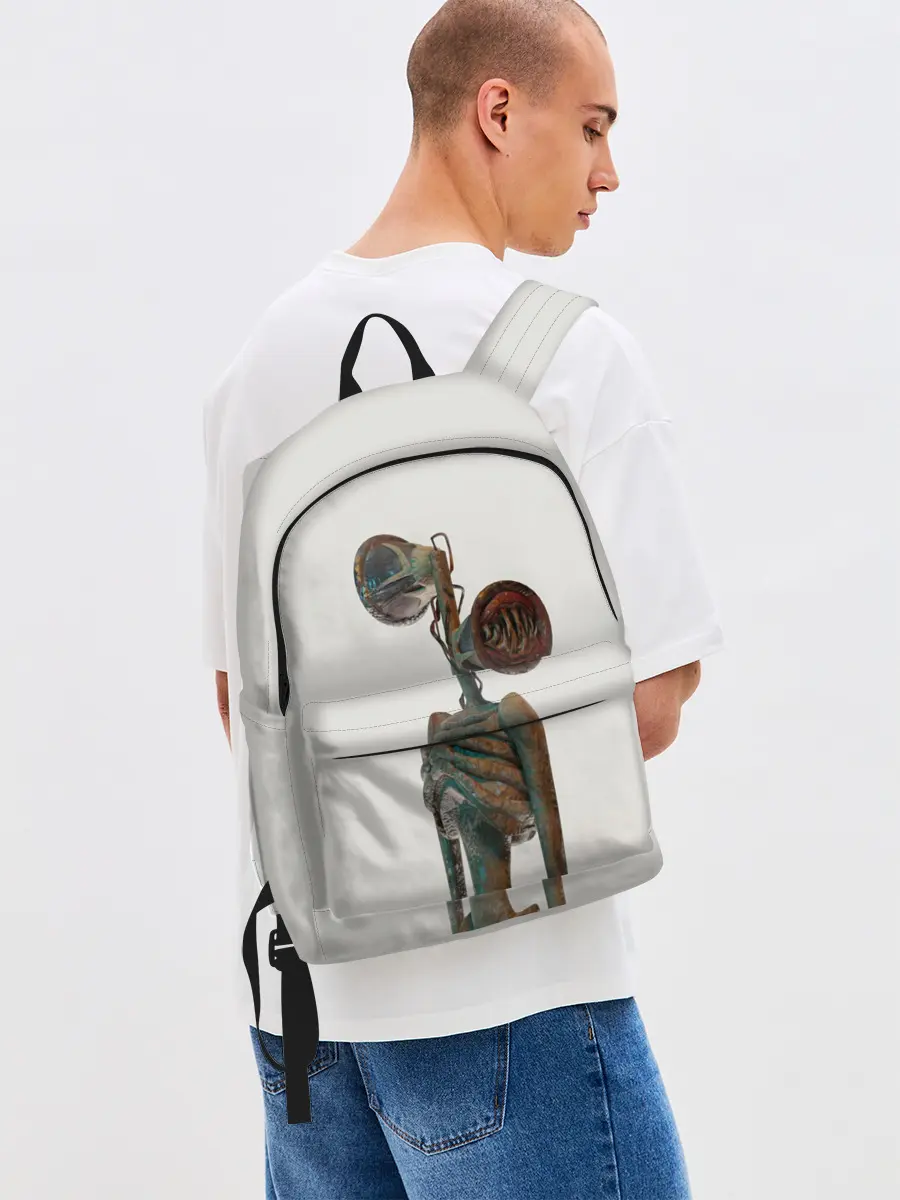 Рюкзак джинсовый / СИРЕНОГОЛОВЫЙ | ХОРРОР