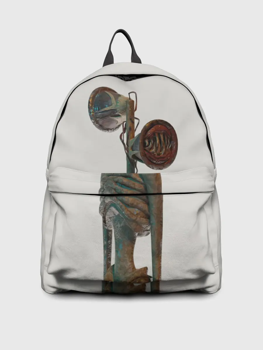 Рюкзак джинсовый / СИРЕНОГОЛОВЫЙ | ХОРРОР