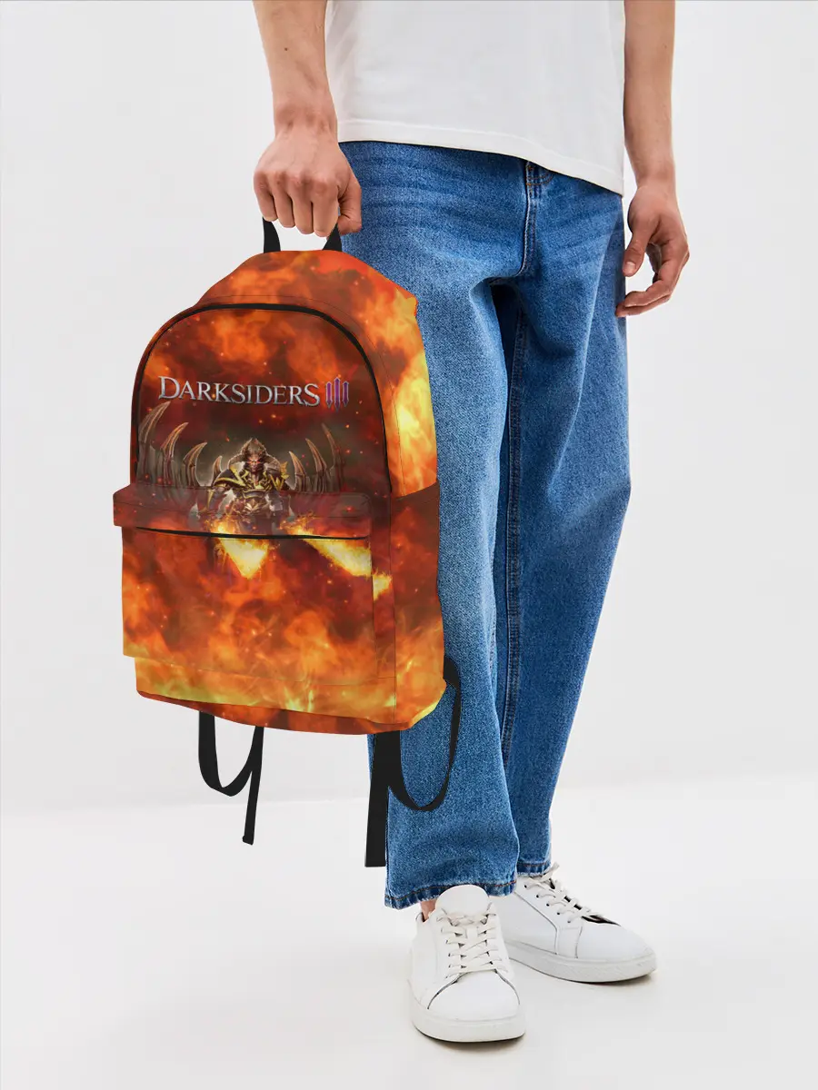 Рюкзак джинсовый / Darksiders 3 | Гнев Войны 3