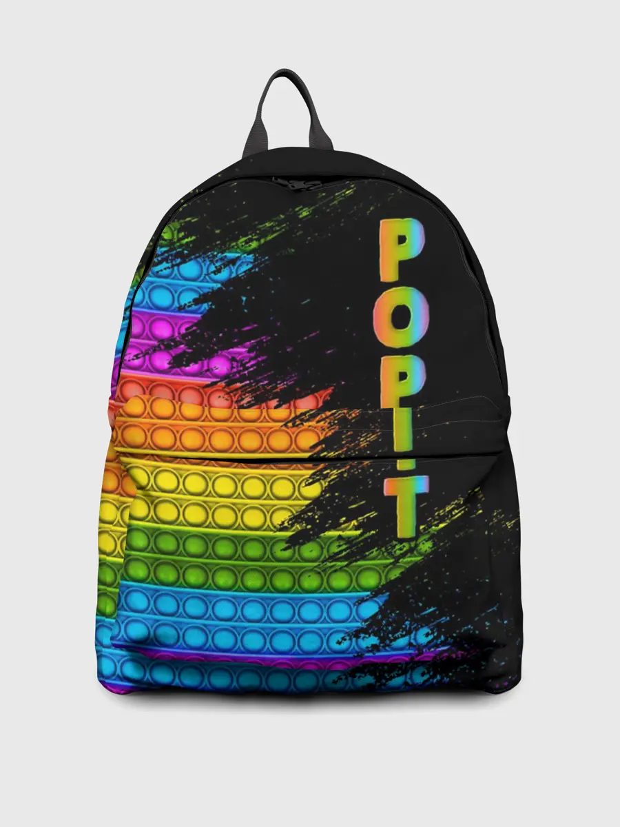 Рюкзак джинсовый / ИГРУШКА POP it | ПОП-ИТ