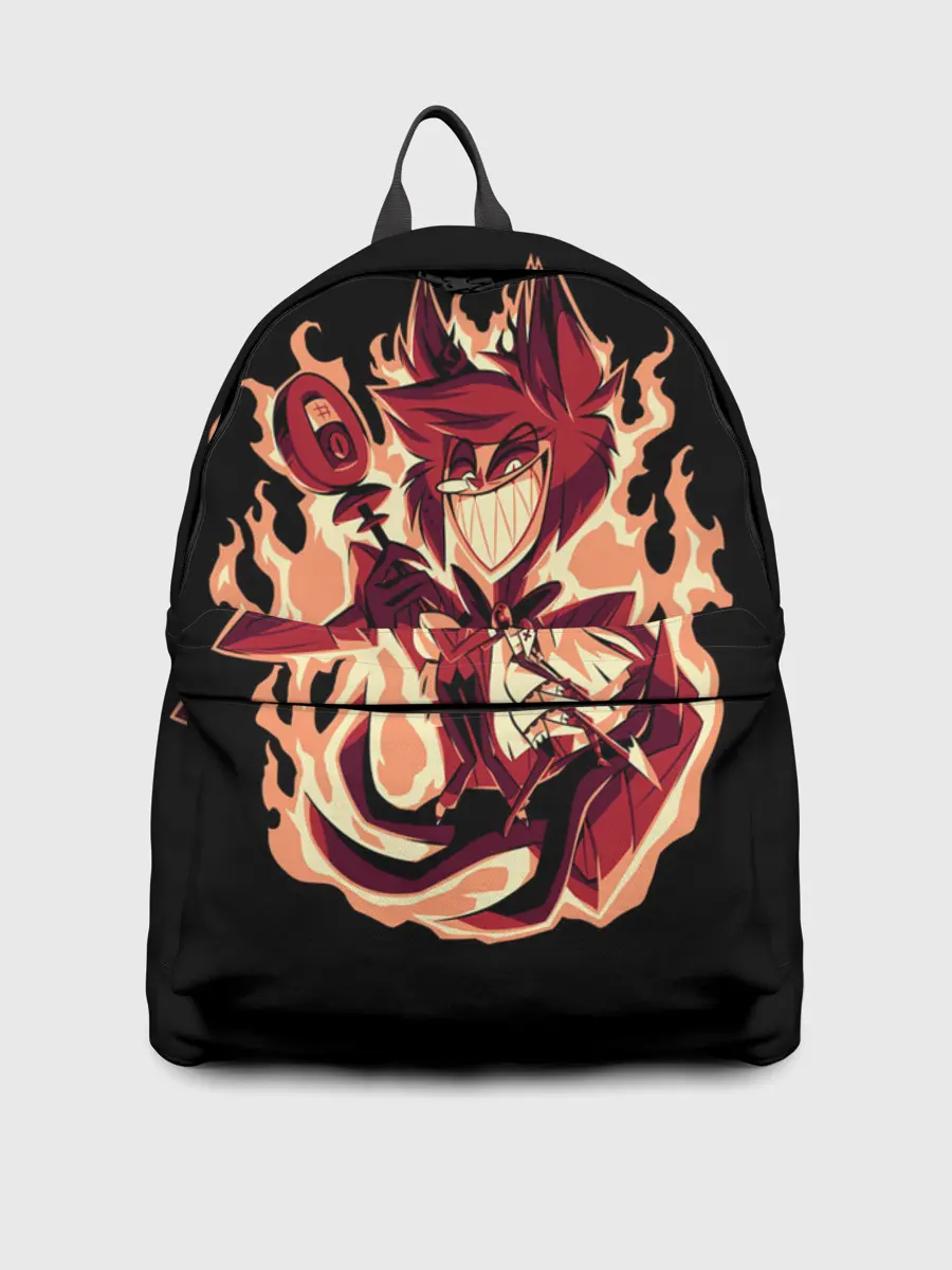 Рюкзак джинсовый / Добро пожаловать в Хазбин