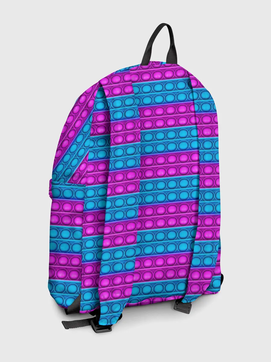 Рюкзак джинсовый / АНТИСТРЕСС POP it | ПОП-ИТ