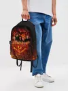 Рюкзак джинсовый / Ария в огне