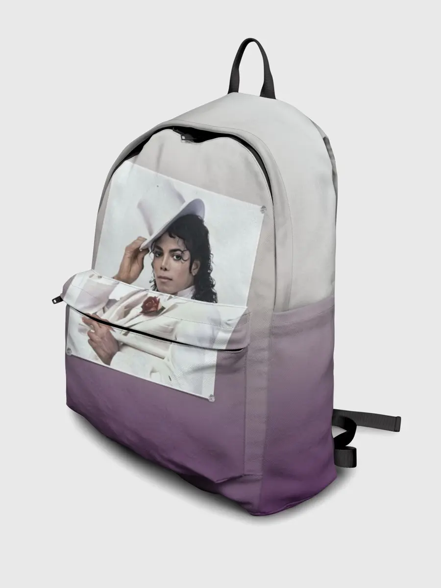 Рюкзак джинсовый / Майкл Джексон навсегда