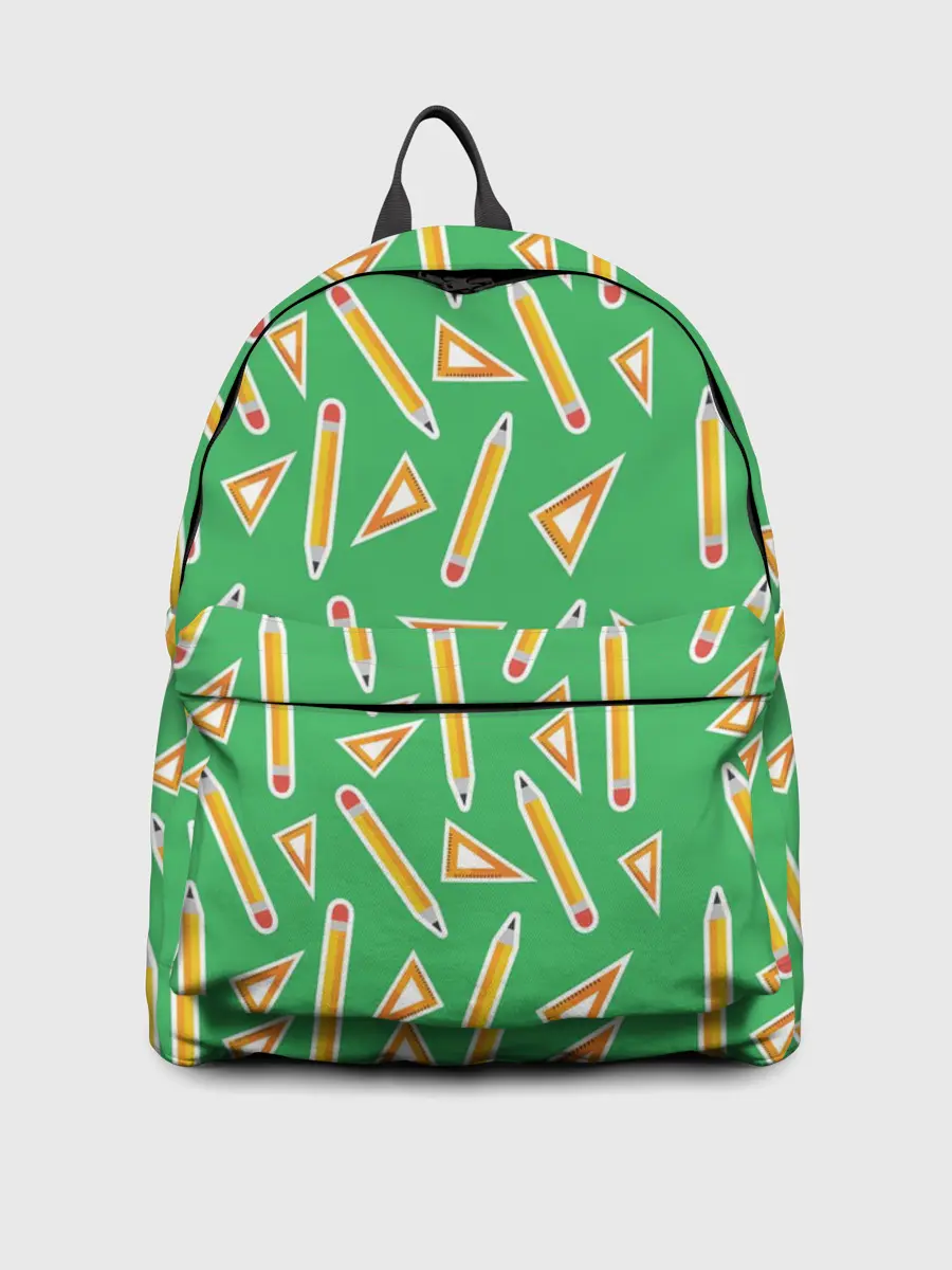 Рюкзак джинсовый / Карандаш и линейка