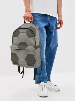 Рюкзак джинсовый / ФУТБОЛЬНЫЙ МЯЧ