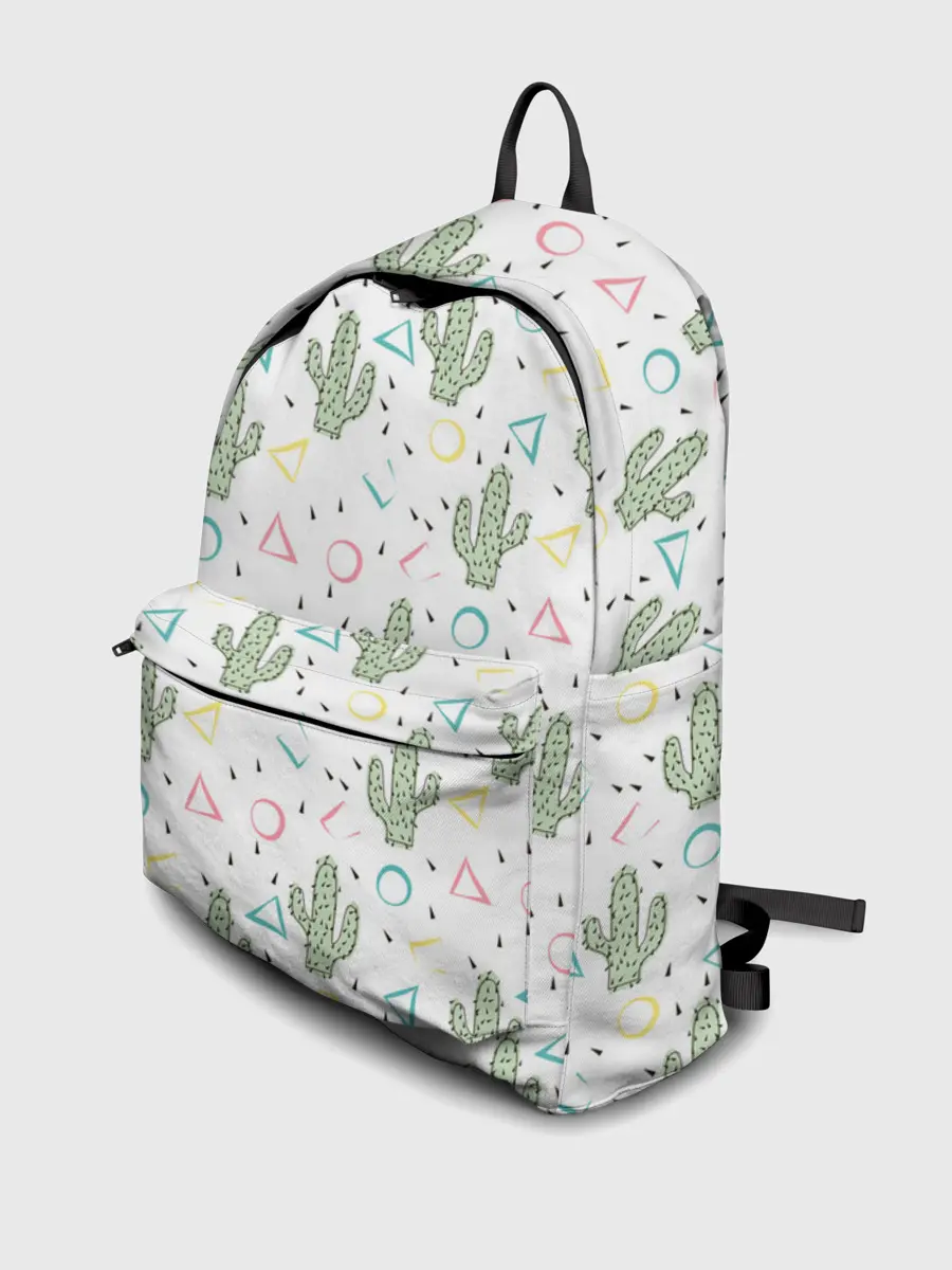 Рюкзак джинсовый / Кактусы