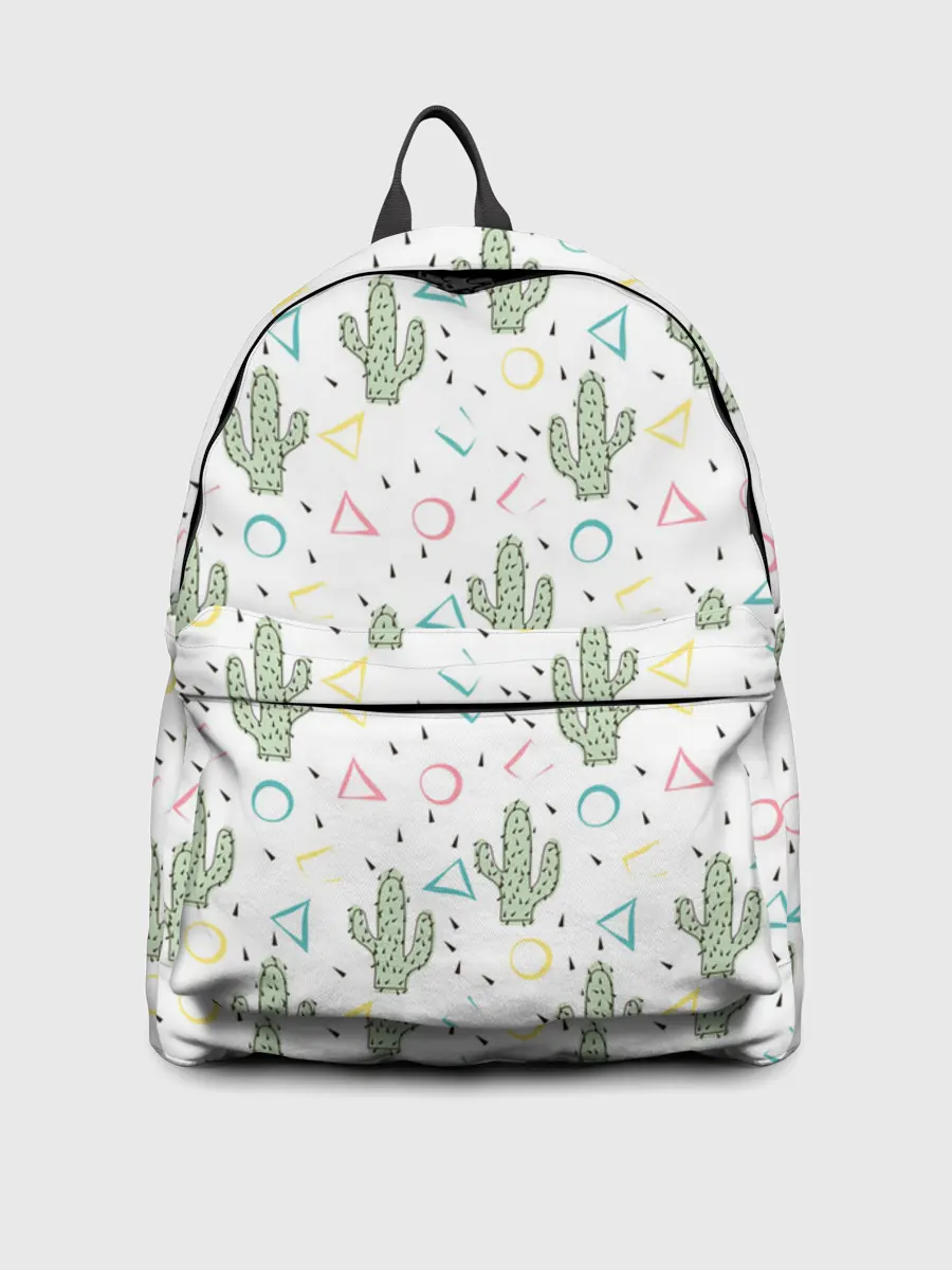 Рюкзак джинсовый / Кактусы