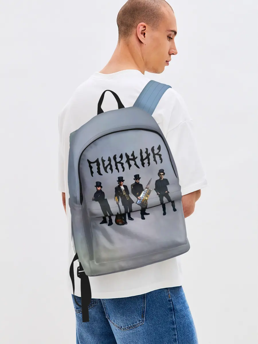 Рюкзак джинсовый / Пикник группа