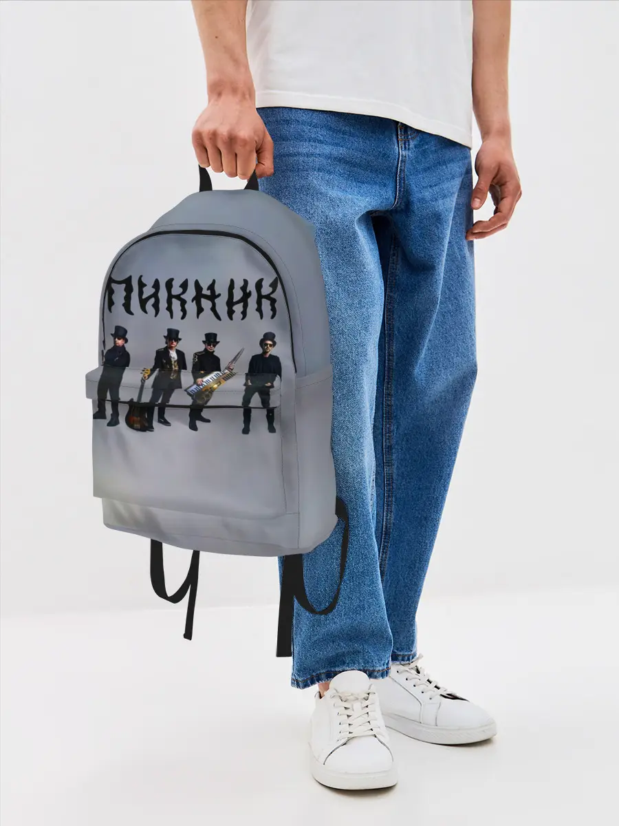 Рюкзак джинсовый / Пикник группа