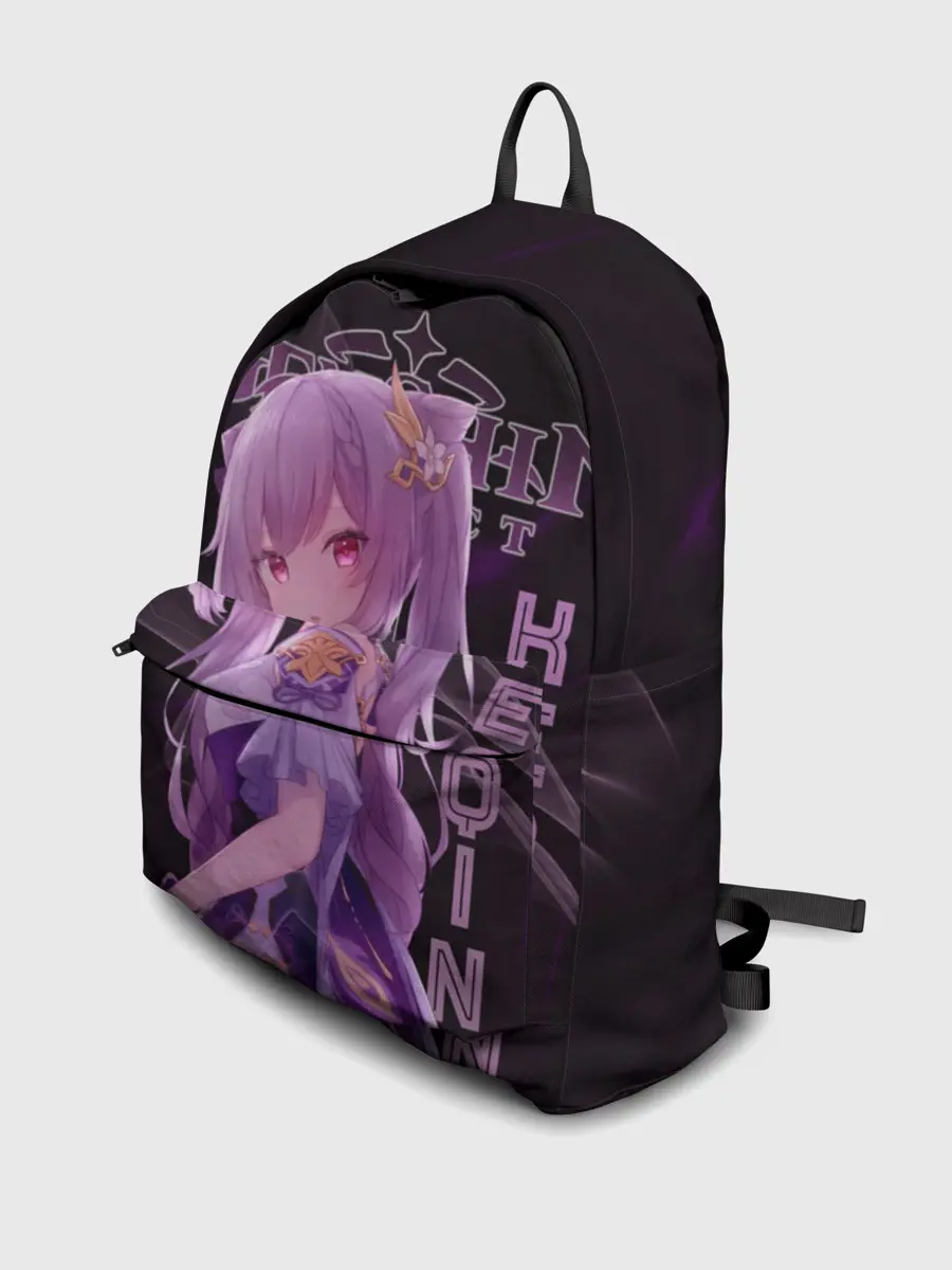 Рюкзак джинсовый / Кэ Цин Геншин Импакт