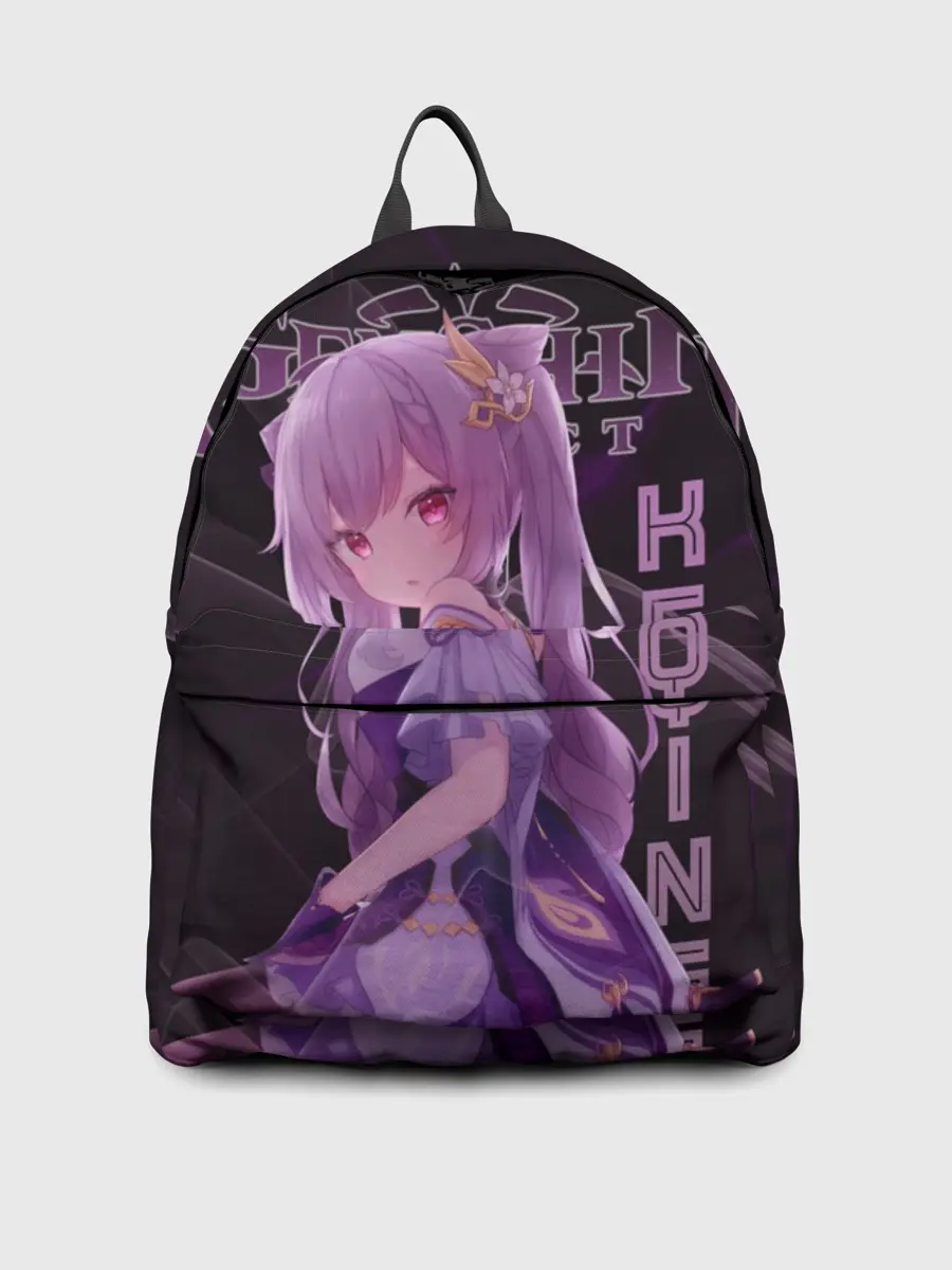 Рюкзак джинсовый / Кэ Цин Геншин Импакт