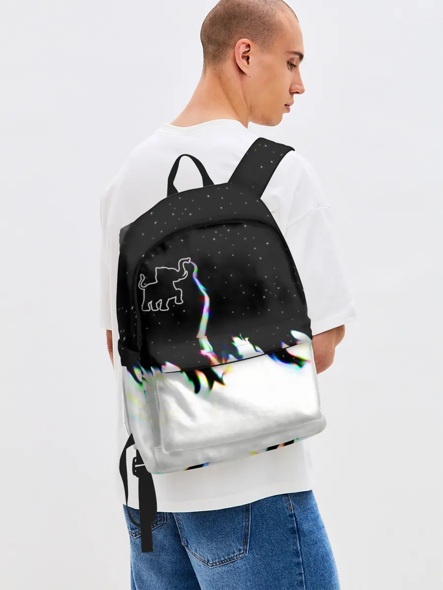 Рюкзак джинсовый / Затерянный в космосе