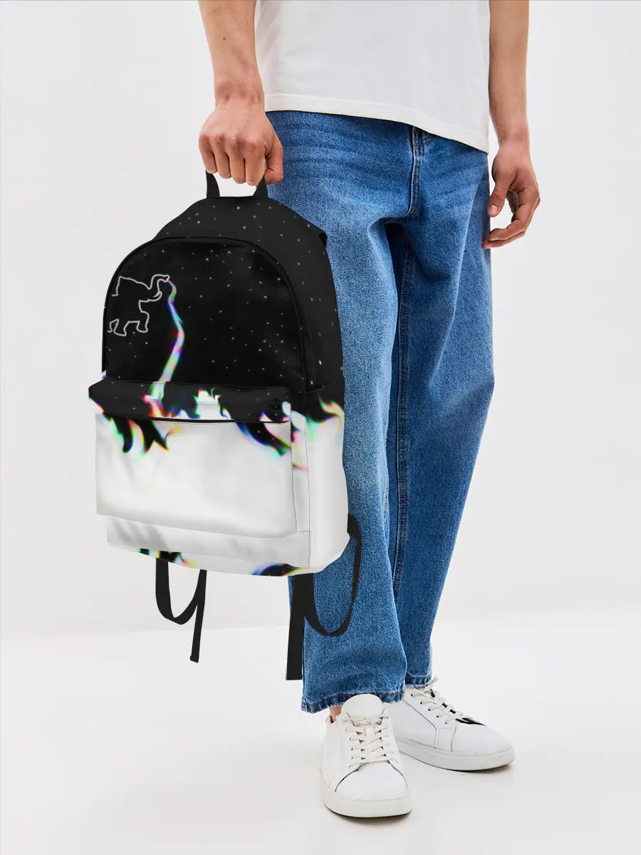 Рюкзак джинсовый / Затерянный в космосе