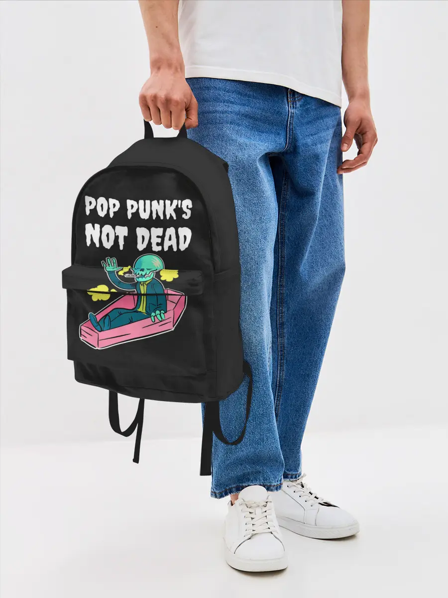 Рюкзак джинсовый / Фанат Поп Панка