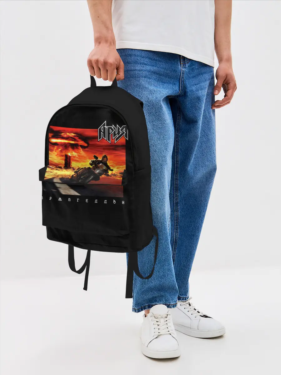 Рюкзак джинсовый / Ария АРМАГЕДДОН