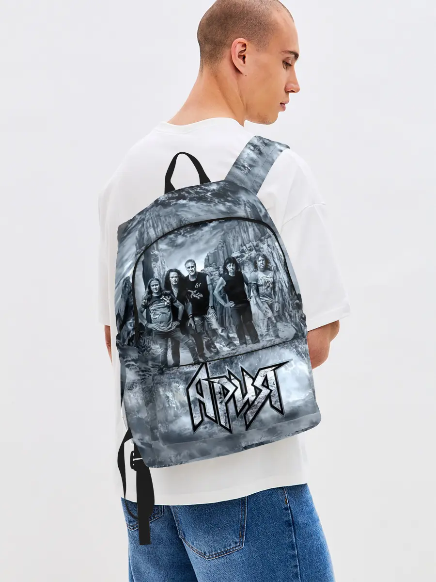 Рюкзак джинсовый / Группа Ария