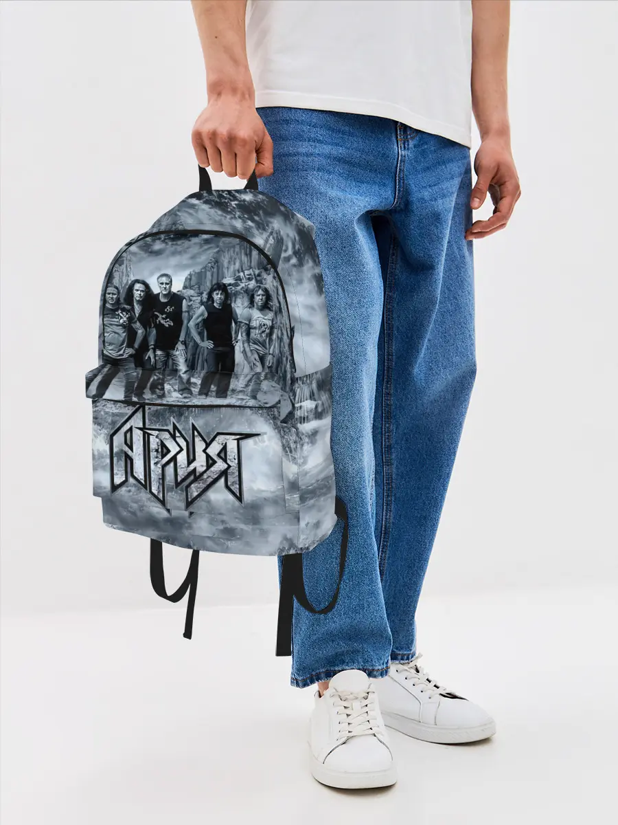 Рюкзак джинсовый / Группа Ария