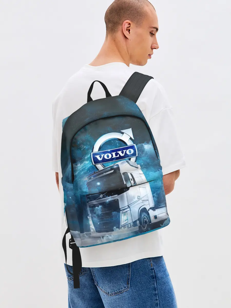 Рюкзак джинсовый / Volvo truck