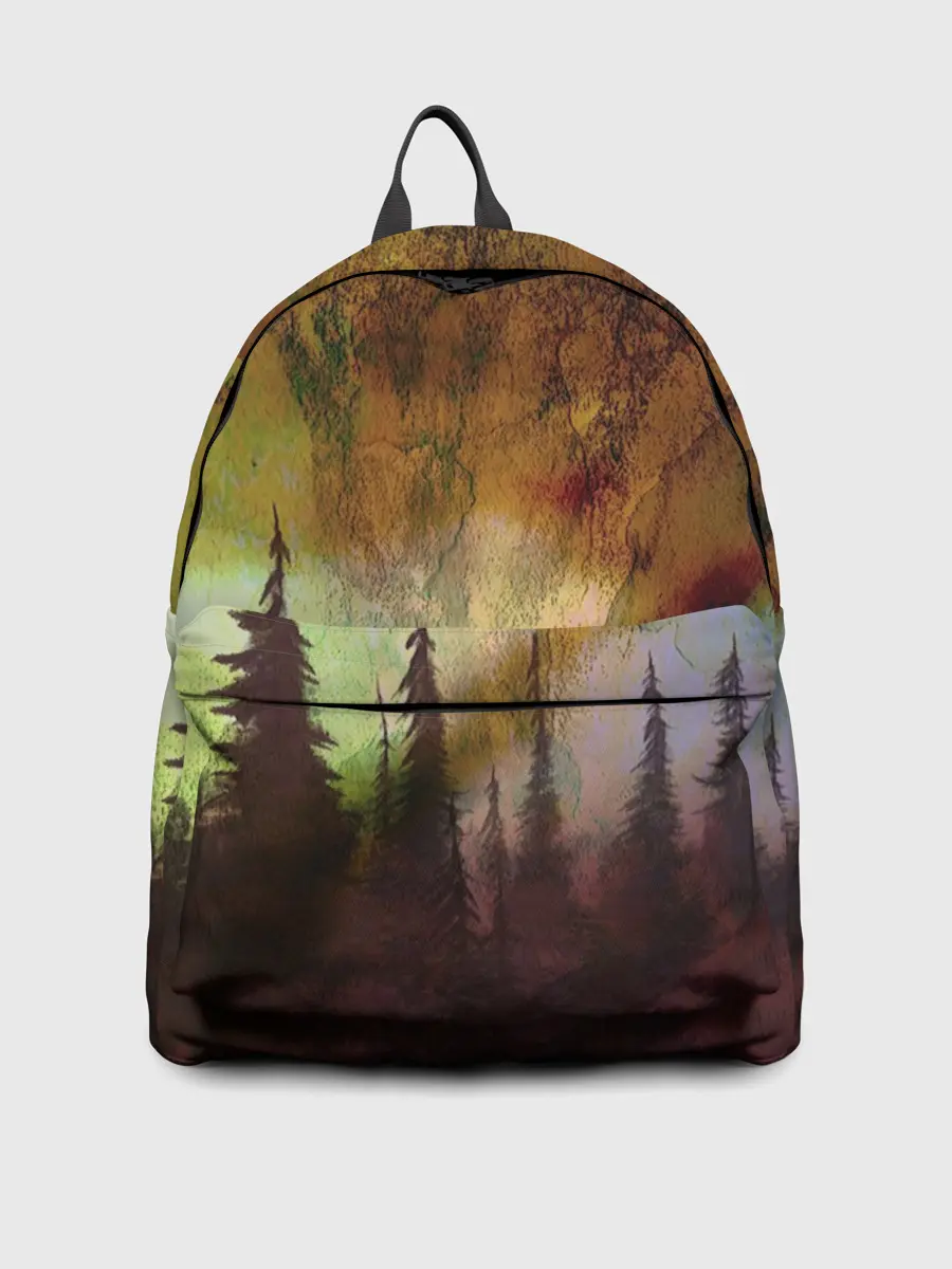 Рюкзак джинсовый / СТРАШНЫЙ ЛЕС