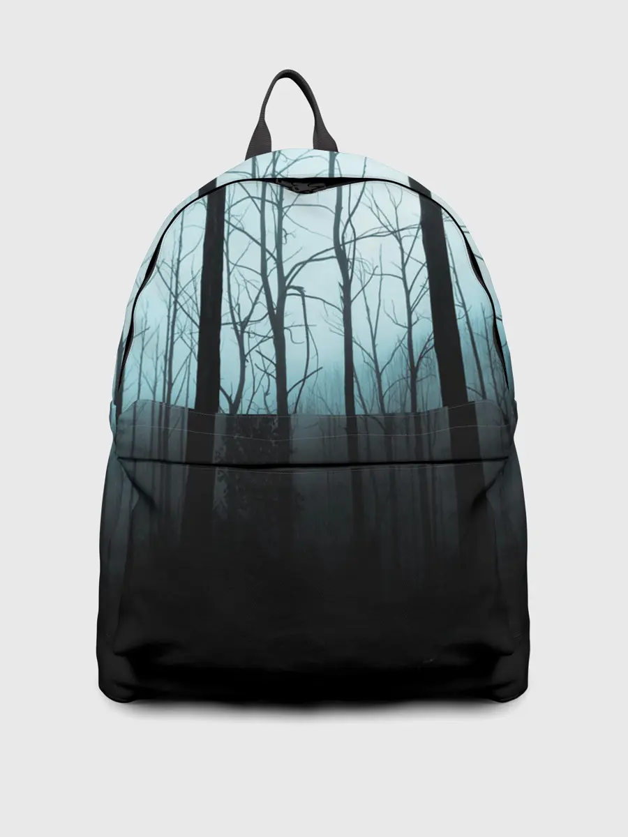 Рюкзак джинсовый / ЖУТКИЙ ЛЕС