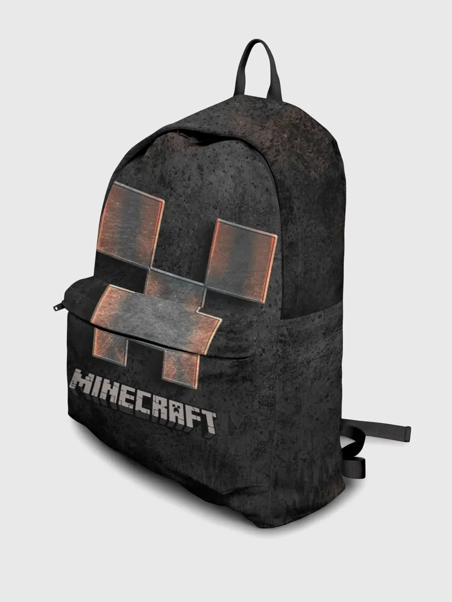 Рюкзак джинсовый / MINECRAFT TEXTURE IRON